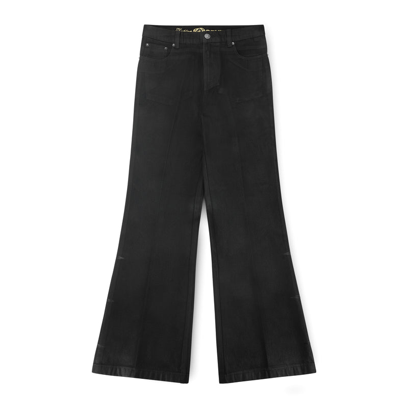Triple Star Denim Flared Jeans — Venom Wax