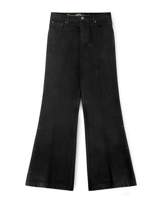 Triple Star Denim Flared Jeans — Venom Wax