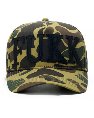 Swamp Camo "FUKK" Hat